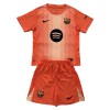 FC Barcelona Orange Version Voetbaltenue Doelman 2025-26 - Kind