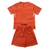 FC Barcelona Orange Version Voetbaltenue Doelman 2025-26 - Kind
