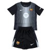 FC Barcelona Voetbaltenue Doelman 2025-26 Zwarte - Kind