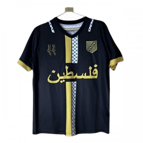 FC Palestina Voetbalshirt 2025-26 Zwarte FC Palestina Voetbalshirt 2025-26 Zwarte