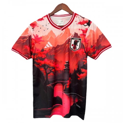 Japan Special Edition Voetbalshirt 2025 Rode Japan Special Edition Voetbalshirt 2025 Rode