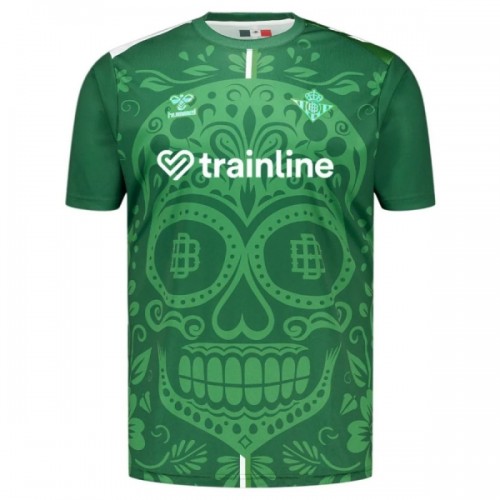 Real Betis x Dia de Muertos Pre-Match Voetbalshirt 2025-26 Real Betis x Dia de Muertos Pre-Match Voetbalshirt 2025-26