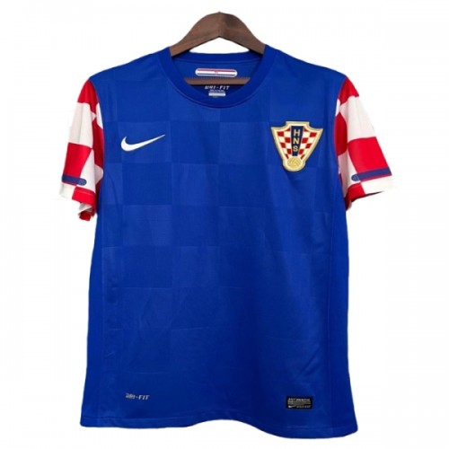 Retro Kroatië 2010 Voetbalshirt Uit Retro Kroatië 2010 Voetbalshirt Uit