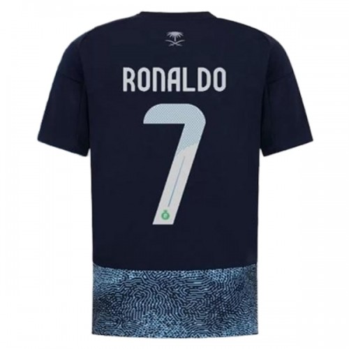Al Nassr Ronaldo 7 Voetbalshirt Uit 2025-26 Al Nassr Ronaldo 7 Voetbalshirt Uit 2025-26