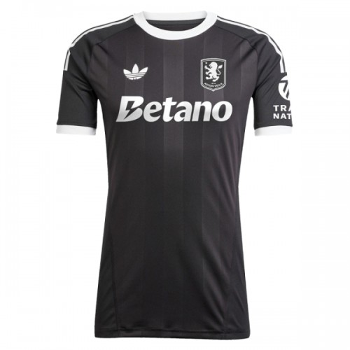 Aston Villa Voetbalshirt Doelman 2025-26 Zwarte Aston Villa Voetbalshirt Doelman 2025-26 Zwarte
