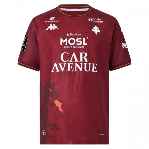 FC Metz Voetbalshirt Thuis 2025-26 FC Metz Voetbalshirt Thuis 2025-26