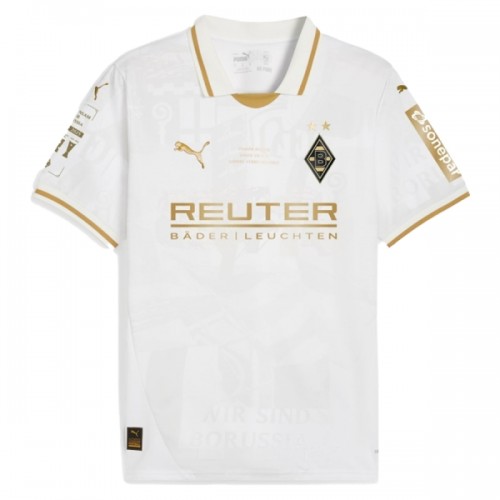 Jubileum Borussia Monchengladbach Voetbalshirt 2025-26 Jubileum Borussia Monchengladbach Voetbalshirt 2025-26