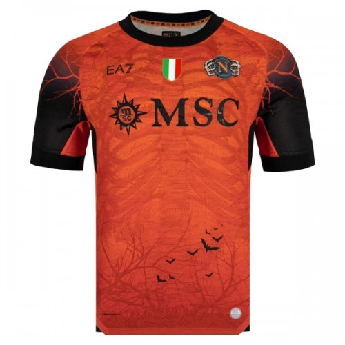 SSC Napoli Halloween Special Edition Voetbalshirt Doelman 2025-26 SSC Napoli Halloween Special Edition Voetbalshirt Doelman 2025-26