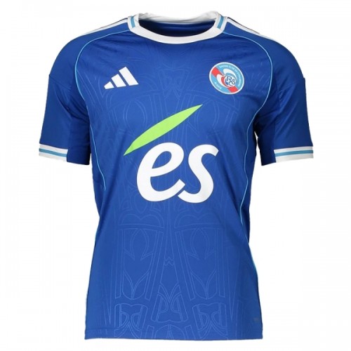 Strasbourg Voetbalshirt Thuis 2025-26 Strasbourg Voetbalshirt Thuis 2025-26