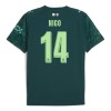 EA Sport Manchester City Nico 14 Voetbalshirt 4e 2025-26