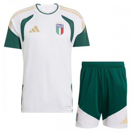 Italië Trainingsshirt WK 2026 Witte - Kind Italië Trainingsshirt WK 2026 Witte - Kind