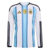 Argentinië Voetbalshirt Thuis WK 2026 Lange Mouw Argentinië Voetbalshirt Thuis WK 2026 Lange Mouw