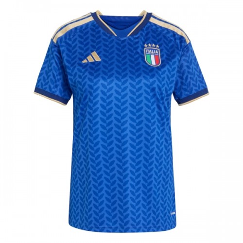 Italië Voetbalshirt Thuis WK 2026 - Dames Italië Voetbalshirt Thuis WK 2026 - Dames