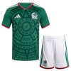 Mexico Voetbaltenue Thuis WK 2026 - Kind