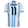 Argentinië Di Maria 11 Voetbalshirt Thuis WK 2026