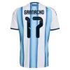 Argentinië Garnacho 17 Voetbalshirt Thuis WK 2026