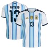 Argentinië Romero 13 Voetbalshirt Thuis WK 2026