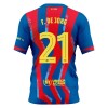 FC Barcelona F. De Jong 21 Voetbalshirt 4e 2025-26