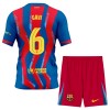 FC Barcelona Gavi 6 Voetbaltenue 4e 2025-26 - Kind