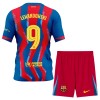 FC Barcelona Lewandowski 9 Voetbaltenue 4e 2025-26 - Kind