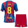 FC Barcelona Pedri 8 Voetbaltenue 4e 2025-26 - Kind