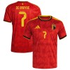 België De Bruyne 7 Voetbalshirt Thuis WK 2026
