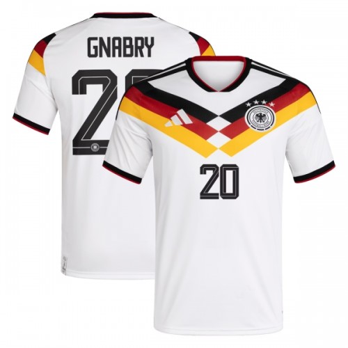Duitsland Gnabry 20 Voetbalshirt Thuis WK 2026 Duitsland Gnabry 20 Voetbalshirt Thuis WK 2026