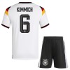 Duitsland Kimmich 6 Voetbaltenue Thuis WK 2026 - Kind