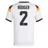 Duitsland Rudiger 2 Voetbalshirt Thuis WK 2026