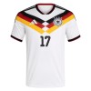 Duitsland Wirtz 17 Voetbalshirt Thuis WK 2026