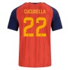 Spanje Cucurella 22 Voetbalshirt Thuis WK 2026