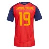 Spanje Lamine Yamal 19 Voetbalshirt Thuis WK 2026 - Dames