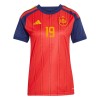 Spanje Lamine Yamal 19 Voetbalshirt Thuis WK 2026 - Dames