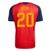 Spanje Pedri 20 Voetbalshirt Thuis WK 2026