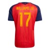 Spanje Williams JR 17 Voetbalshirt Thuis WK 2026