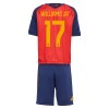 Spanje Williams JR 17 Voetbaltenue Thuis WK 2026 - Kind Spanje Williams JR 17 Voetbaltenue Thuis WK 2026 - Kind