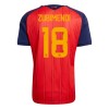 Spanje ZUBIMENDI 18 Voetbalshirt Thuis WK 2026