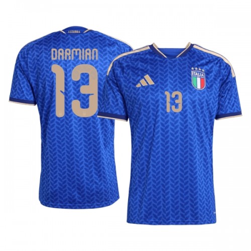 Italië Darmian 13 Voetbalshirt Thuis WK 2026 Italië Darmian 13 Voetbalshirt Thuis WK 2026