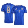 Italië Tonali 8 Voetbalshirt Thuis WK 2026 Italië Tonali 8 Voetbalshirt Thuis WK 2026