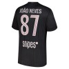 Jordan Paris Saint-Germain Joao Neves 87 Voetbalshirt 4e 2025-26