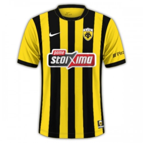 AEK Athens Voetbalshirt Thuis 2025-26 AEK Athens Voetbalshirt Thuis 2025-26
