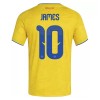 Colombia James 10 Voetbalshirt Thuis WK 2026 Colombia James 10 Voetbalshirt Thuis WK 2026