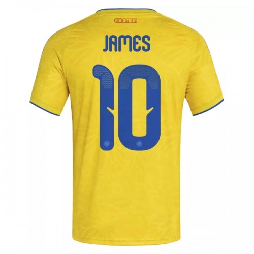 Colombia James 10 Voetbalshirt Thuis WK 2026 Colombia James 10 Voetbalshirt Thuis WK 2026