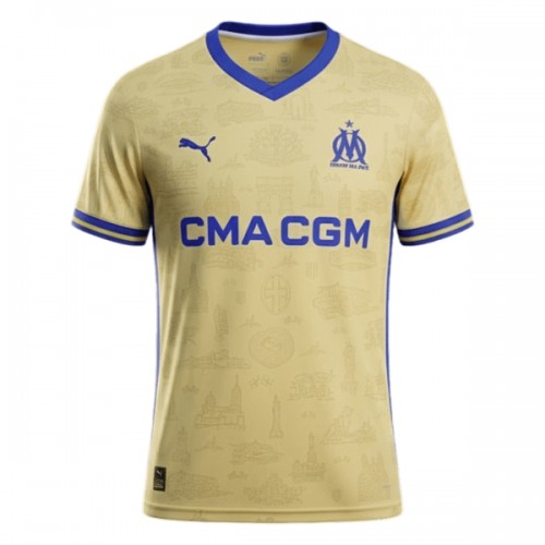 Olympique de Marseille Voetbalshirt 4e 2025-26 Olympique de Marseille Voetbalshirt 4e 2025-26