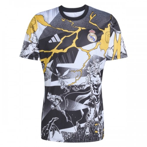Real Madrid Marvel Special Edition Voetbalshirt 2025-26 Real Madrid Marvel Special Edition Voetbalshirt 2025-26