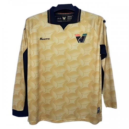 Venezia Gold Version Voetbalshirt Doelman 2025-26 Lange Mouw Venezia Gold Version Voetbalshirt Doelman 2025-26 Lange Mouw