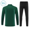 AC Milan Trainings Sweatshirt Kwart-Zip 2025-26 Groene - Kind