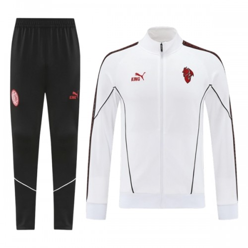 AC Milan Trainingsjack Pak 2025-26 Witte AC Milan Trainingsjack Pak 2025-26 Witte