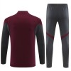 Arsenal Trainings Sweatshirt Kwart-Zip 2025-26 Rode