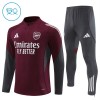 Arsenal Trainings Sweatshirt Kwart-Zip 2025-26 Rode - Kind